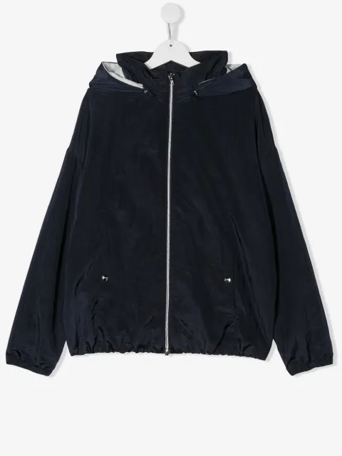 Herno Kids crinkle effect jacket