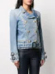 Balmain double-breasted denim jacket