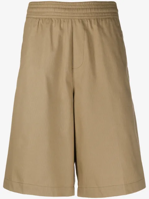 Neil Barrett elasticated track shorts