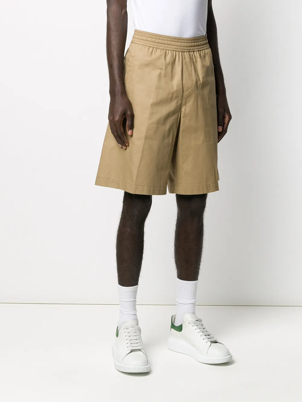  Neil Barrett Joggingshorts Mit Stretchbund   Nude 