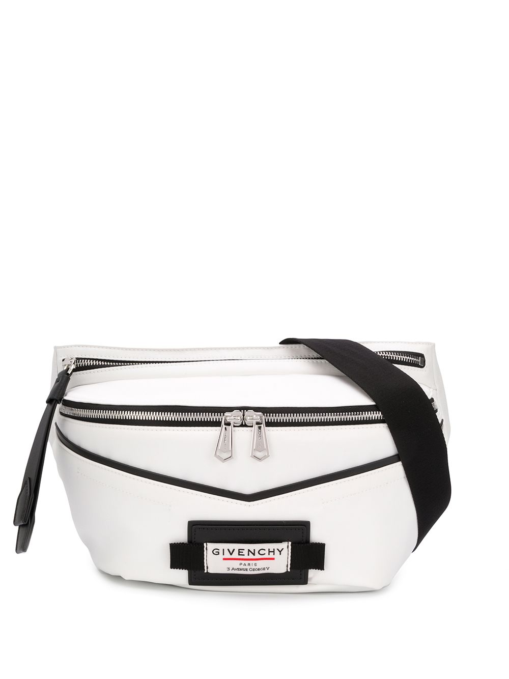 фото Givenchy поясная сумка с нашивкой-логотипом