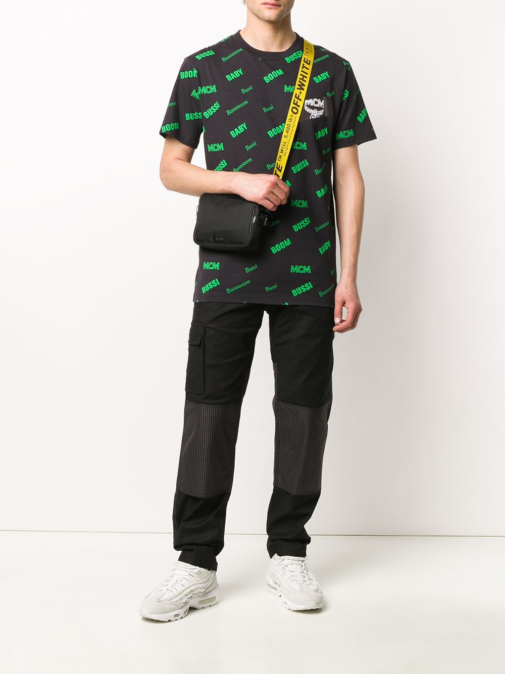 фото United standard contrasting panel trousers