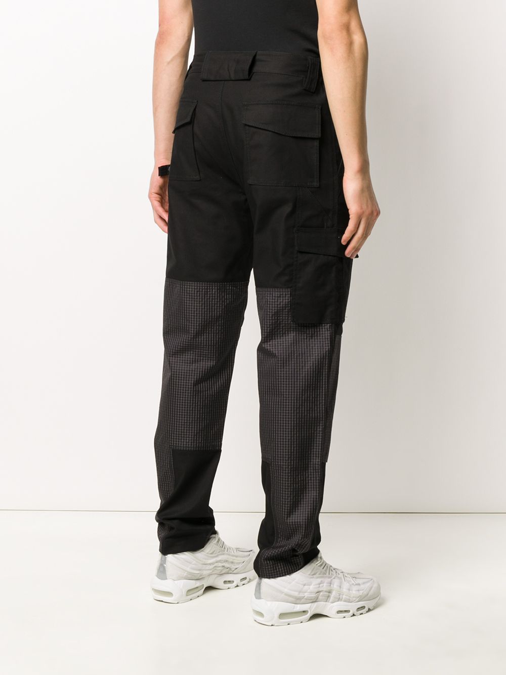 фото United standard contrasting panel trousers