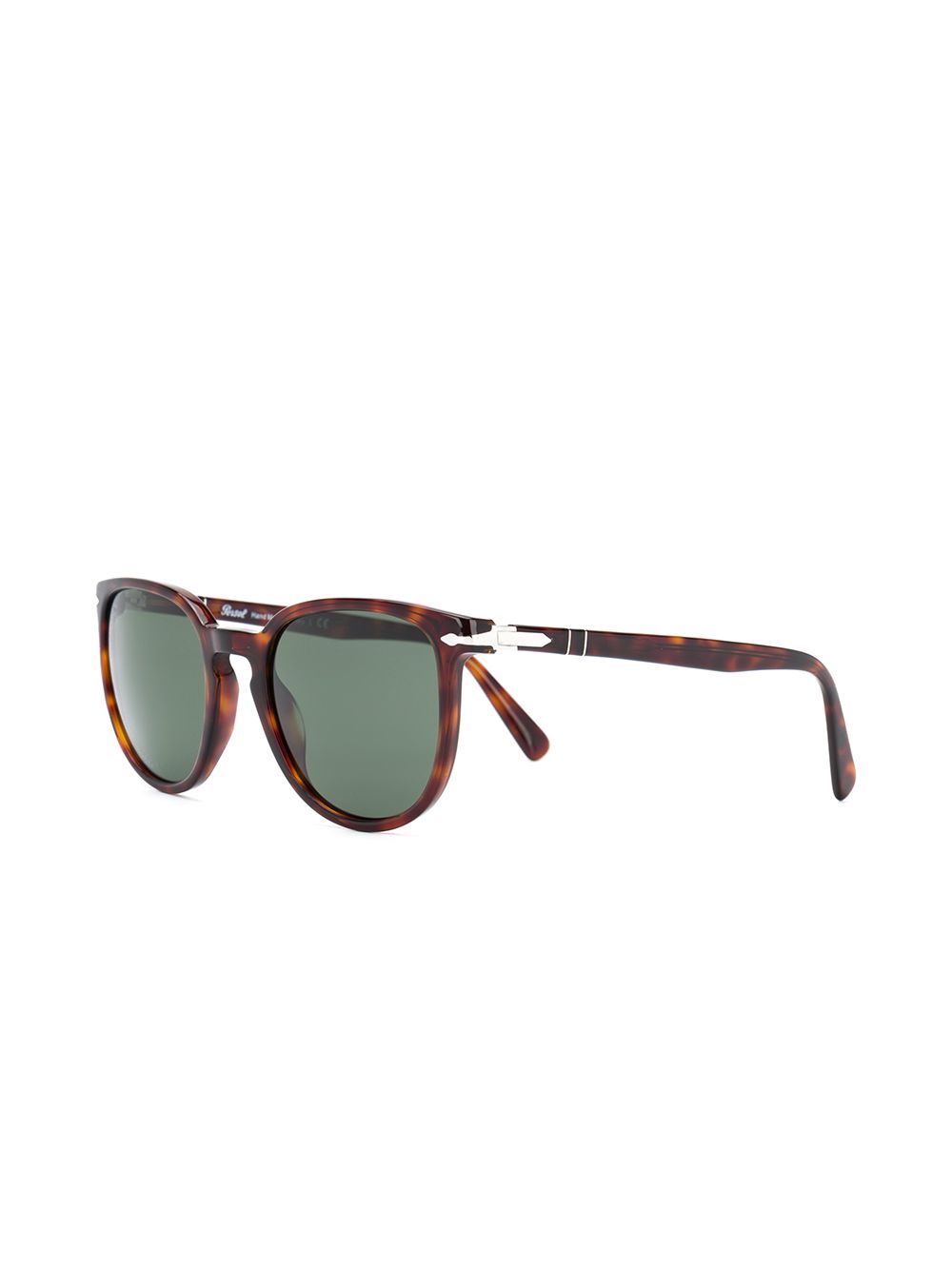 фото Persol tortoiseshell round-frame sunglasses