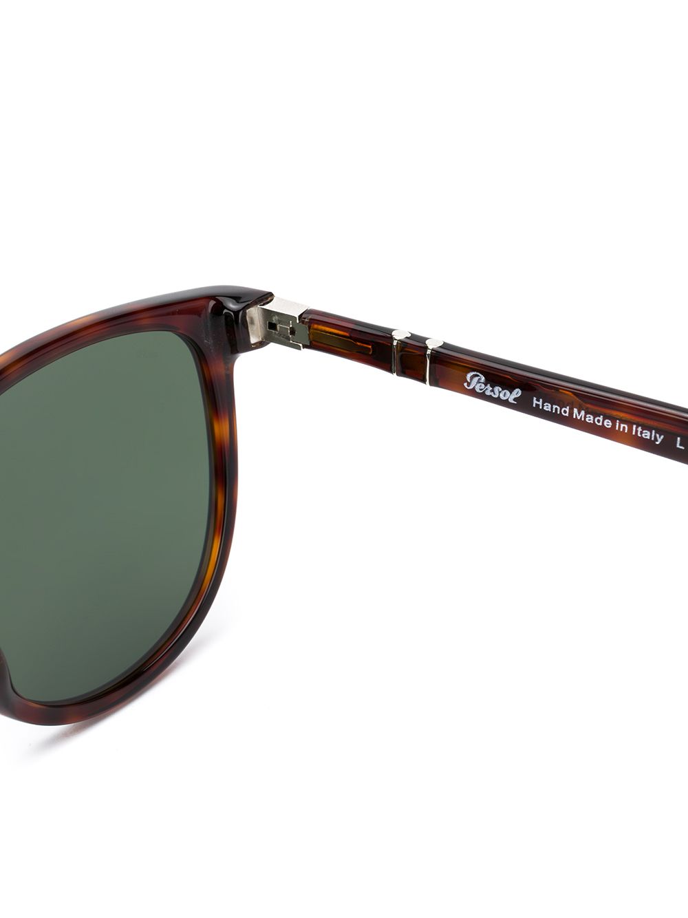 фото Persol tortoiseshell round-frame sunglasses