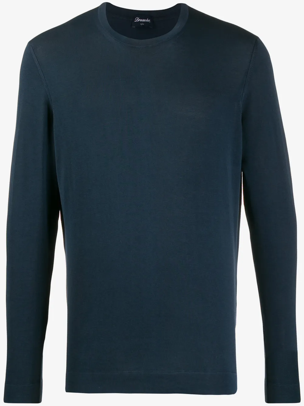 Drumohr crew-neck knit jumper | Blue | Image 1