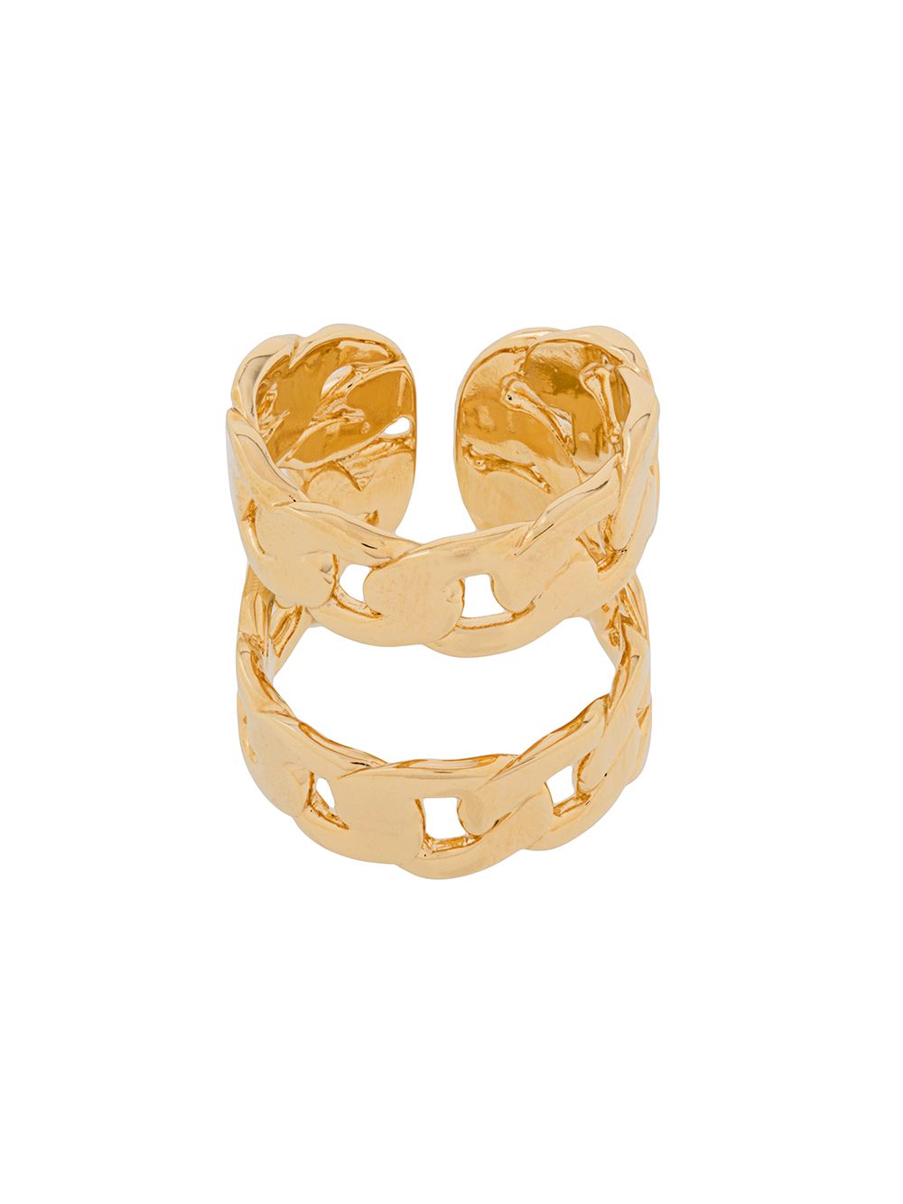 фото Maison margiela двойное цепочное кольцо