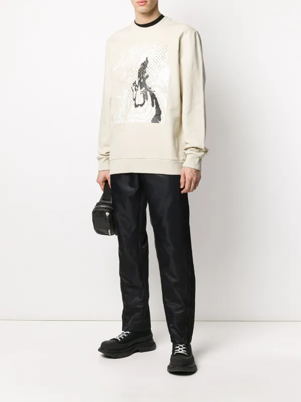 1017 ALYX 9SM shiny-effect Track Pants 