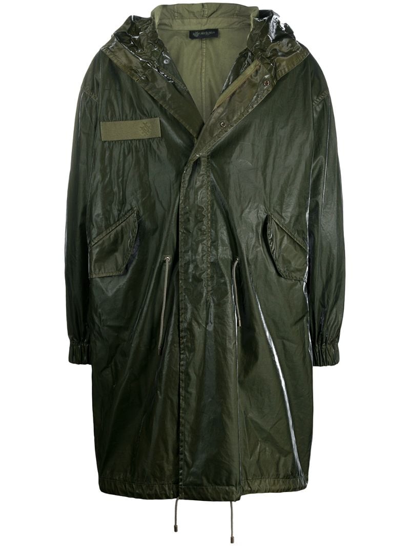 Mr & Mrs Italy Rain-proof Parka In Green