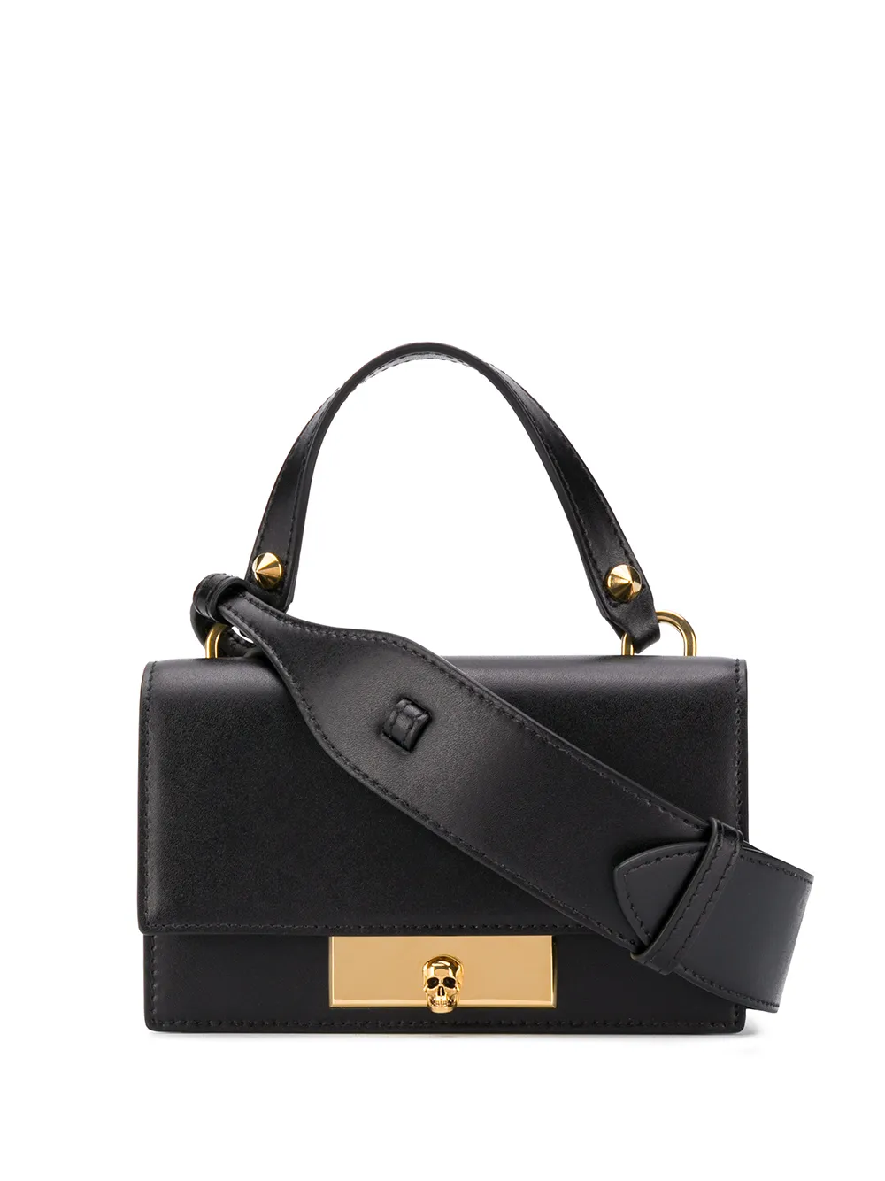 ALEXANDER MCQUEEN SKULL LOCK SHOULDER BAG
