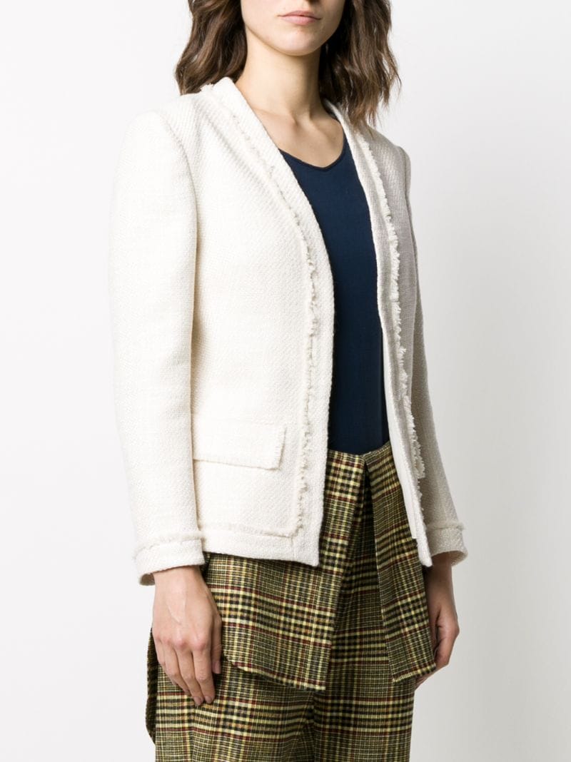 Shop Odyssee Marlin Tweed Jacket In Neutrals