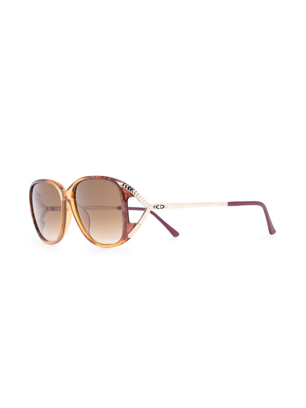 фото Dior eyewear солнцезащитные очки 2731 в массивной оправе