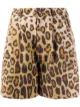 Image 1 of Etro leopard-print shorts