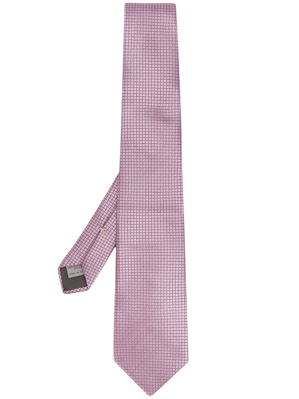 фото Canali geometric-jacquard tie