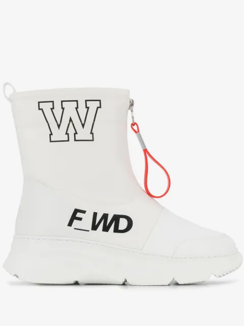 F_WD Stiefeletten mit Reißverschluss 