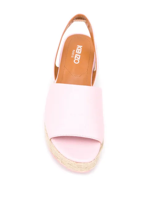 kenzo platform espadrilles