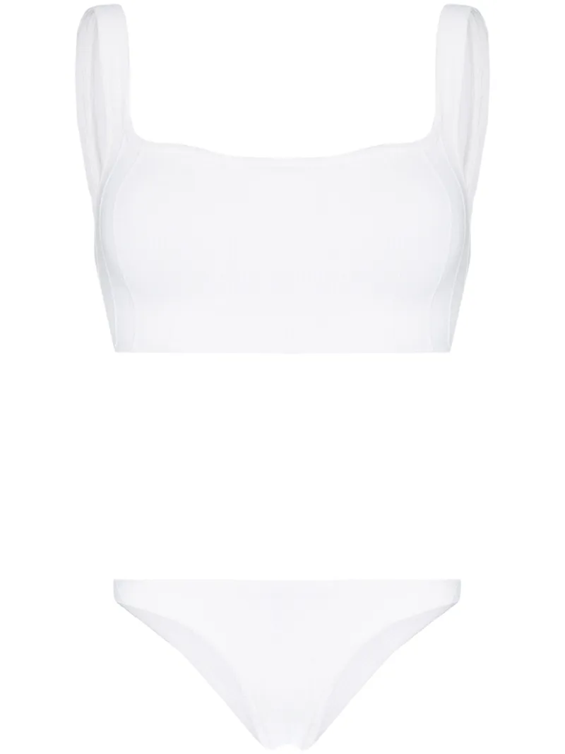 Click to view more detailed imagery on our partner's website Hunza G Xandra Crinkled Bikini In White