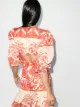 Johanna Ortiz Astral floral-print blouse