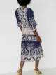 Johanna Ortiz Any Route Goes printed midi dress