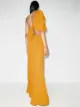 Johanna Ortiz Shimmering Blush one-shoulder maxi dress