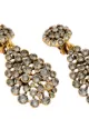 Oscar de la Renta gold-tone crystal earrings