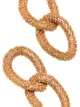 Oscar de la Renta gold-tone crystal earrings