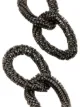 Oscar de la Renta crystal-embellished hoop earrings