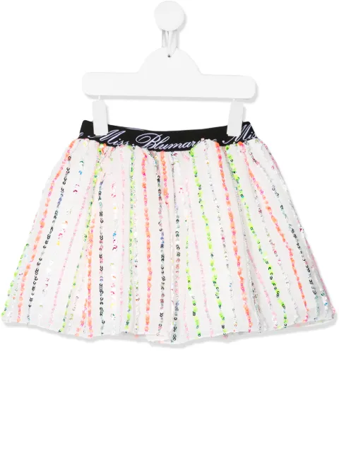 Miss Blumarine sequinned tutu skirt
