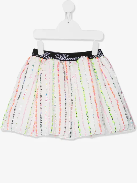 Miss Blumarine Tutu mit Pailletten