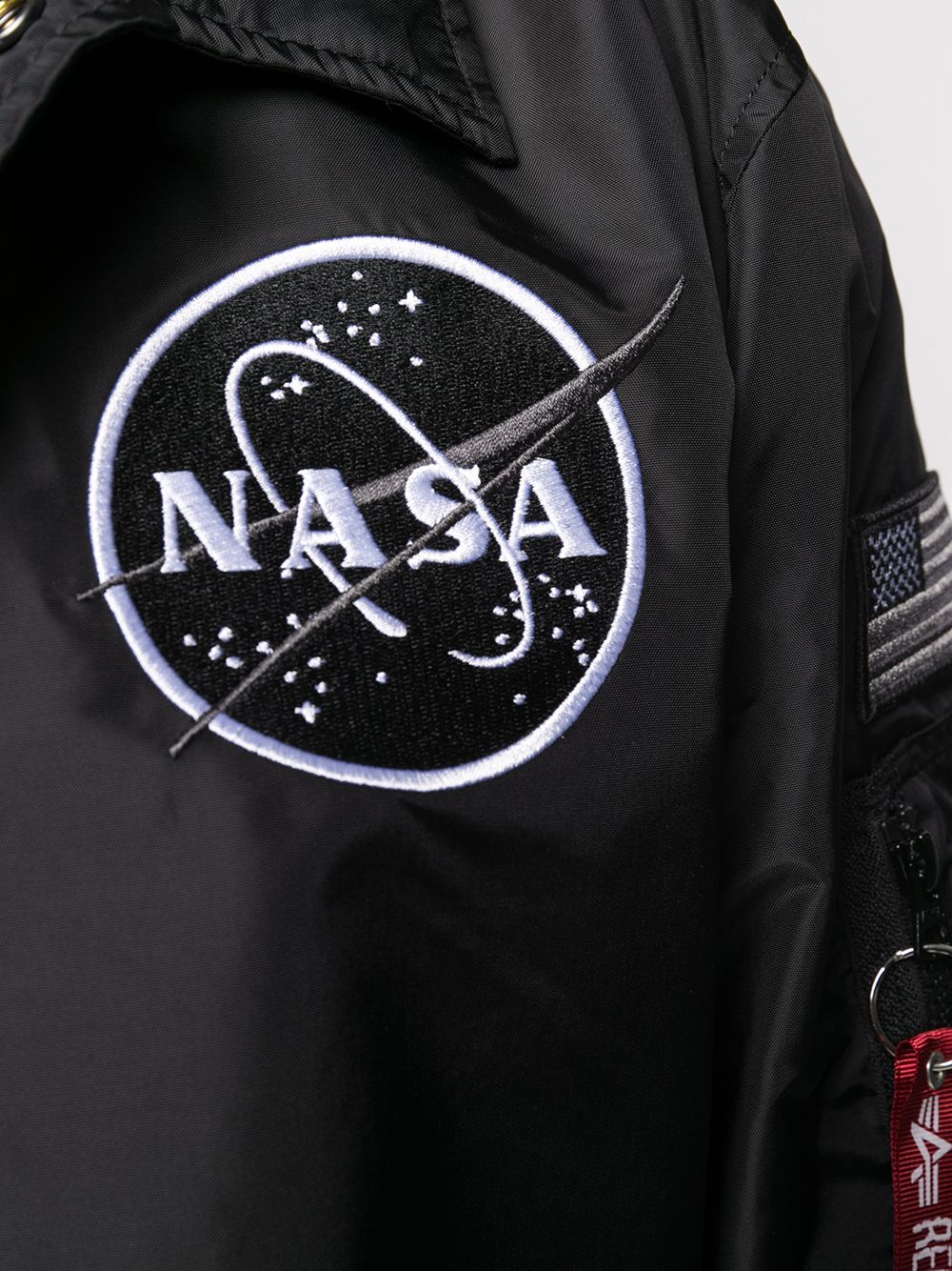 фото Alpha industries nasa satin-shell jacket