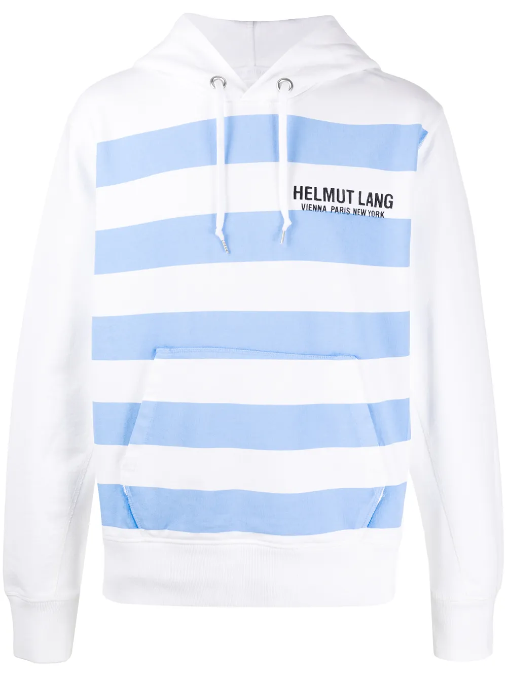 helmut lang blue hoodie