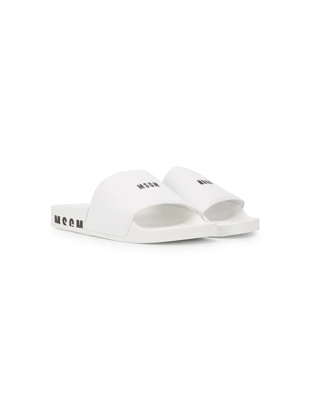 Msgm Kids шлепанцы с логотипом Msgm Kids шлепанцы с логотипом