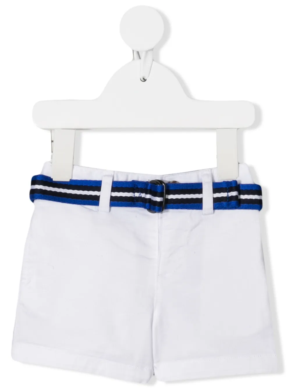 baby boy white chino shorts