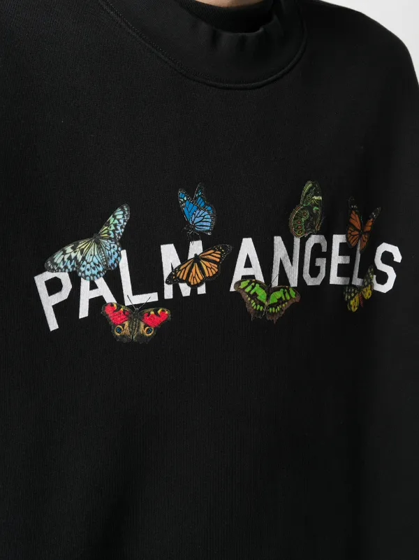 palm angels butterfly jumper