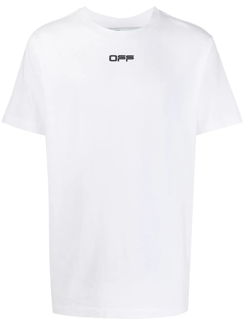 Off-white Airport Tape Oversized T-shirt In White