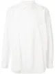 Image 1 of Comme Des Garçons Homme Plus diagonal panelled shirt