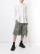 Image 2 of Comme Des Garçons Homme Plus diagonal panelled shirt