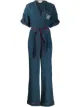 Image 1 of Fendi belted Karligraphy motif jumpsuit