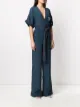 Fendi belted Karligraphy motif jumpsuit