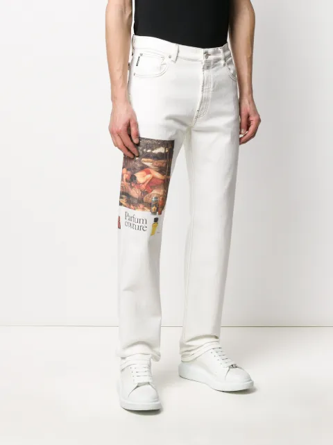 베르사체 Versace 포토그래픽 프린트 스트레이트 진 할인 L 세일로 만나보는 파페치 해외 브랜드 컬렉션 ✈ 관부가세 포함 금액, 무료... 