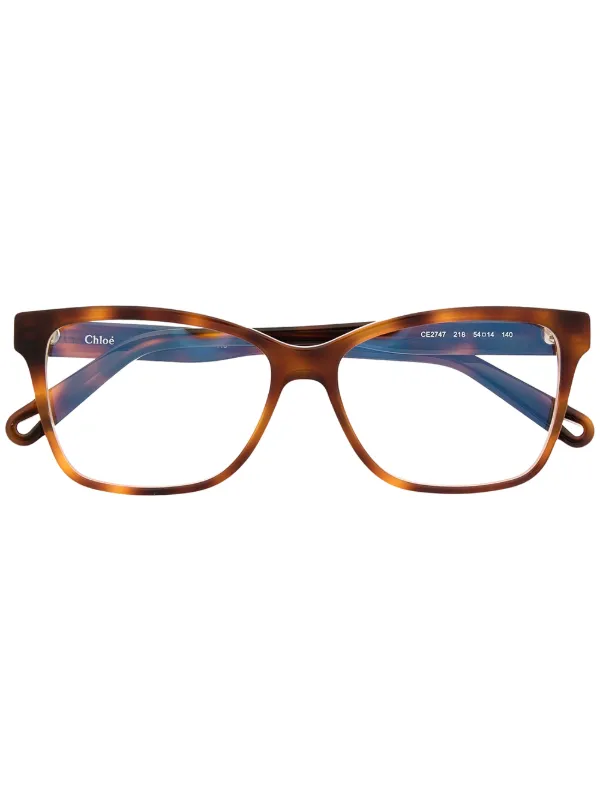 chloe tortoise shell glasses