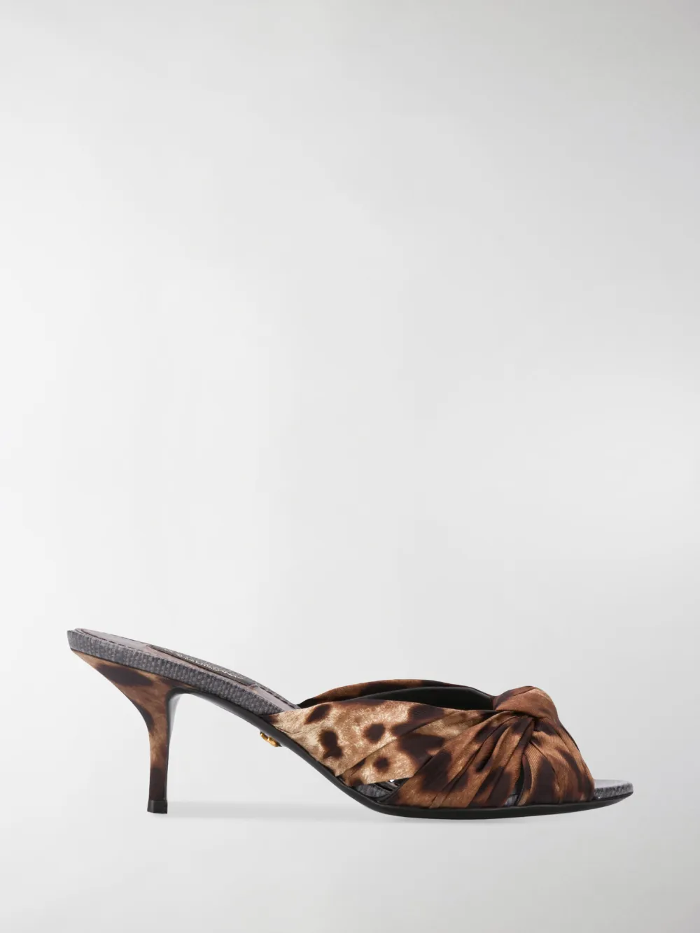DOLCE & GABBANA LEOPARD PRINT 60MM MULES,CR1045AX98015130660