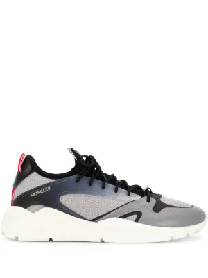 moncler suede mesh runner
