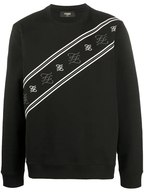 fendi striped sweater