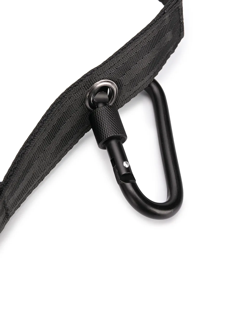 Tobias Birk Nielsen Canvas riem - Zwart