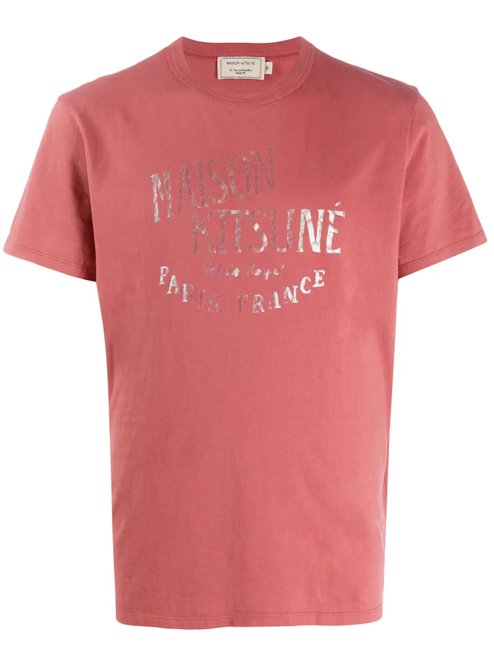 MAISON KITSUNÉ LOGO PRINT T-SHIRT