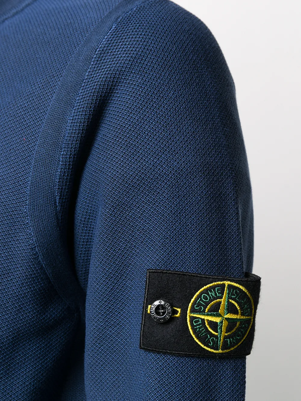 фото Stone island джемпер с воротником на молнии