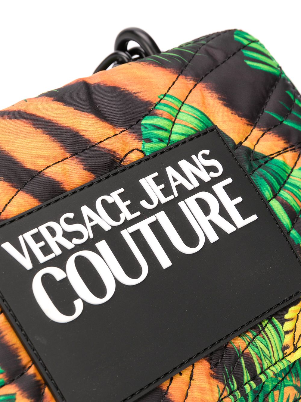 фото Versace jeans couture сумка через плечо с принтом