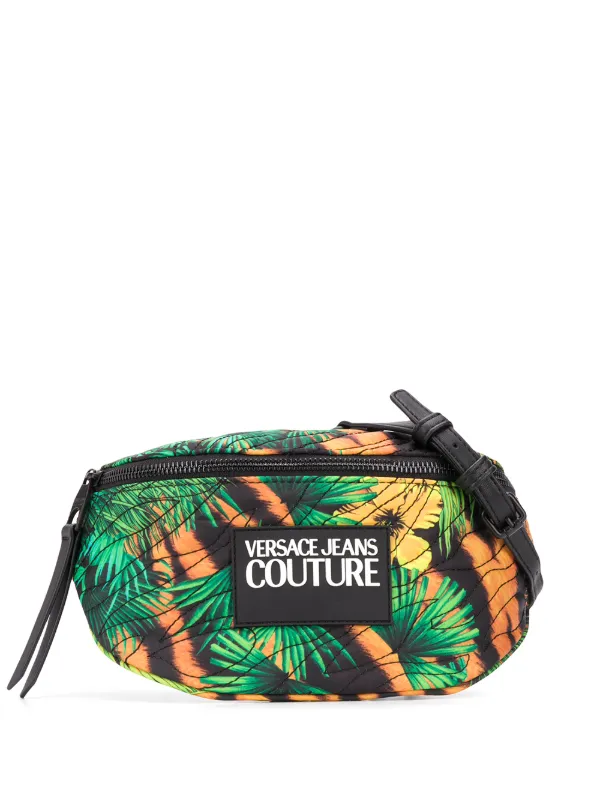 versace jungle print bag