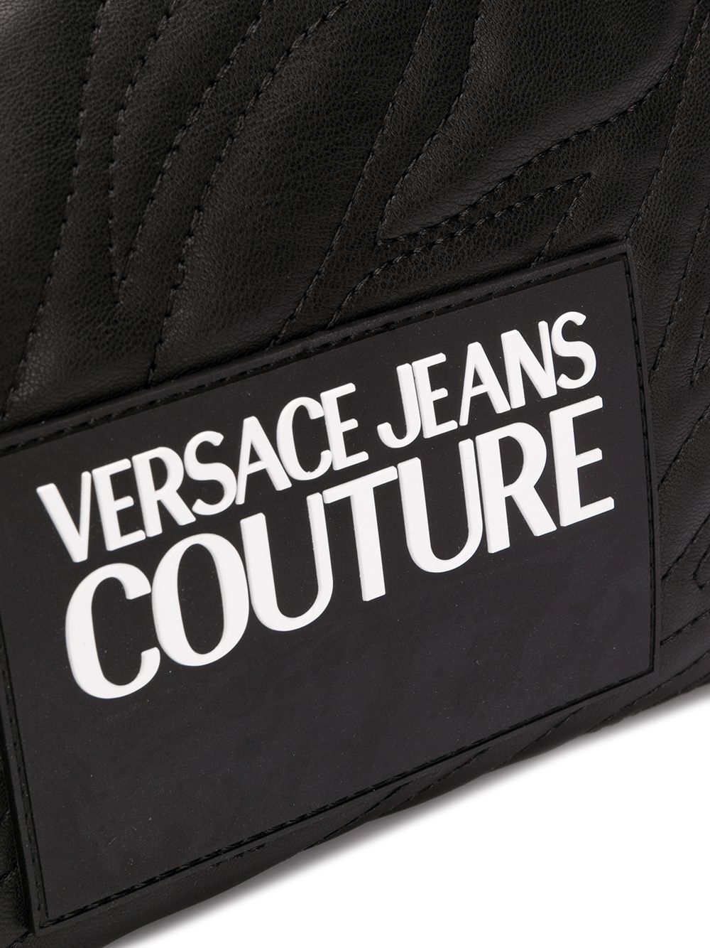 фото Versace jeans couture стеганый клатч с логотипом